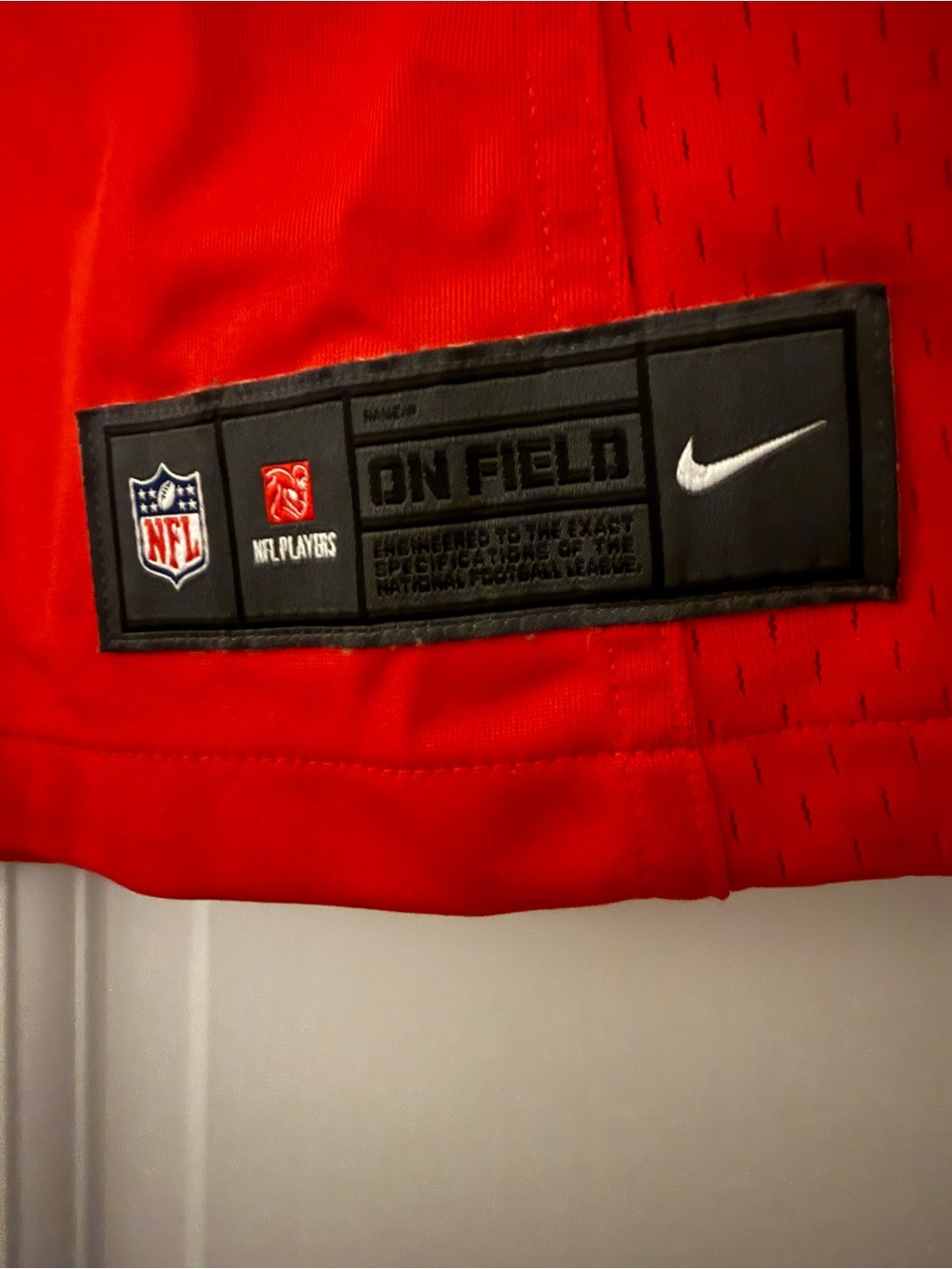 NFL Women’s Red Jersey with White and Blue #12 Tom Brady - Picture 4 of 4